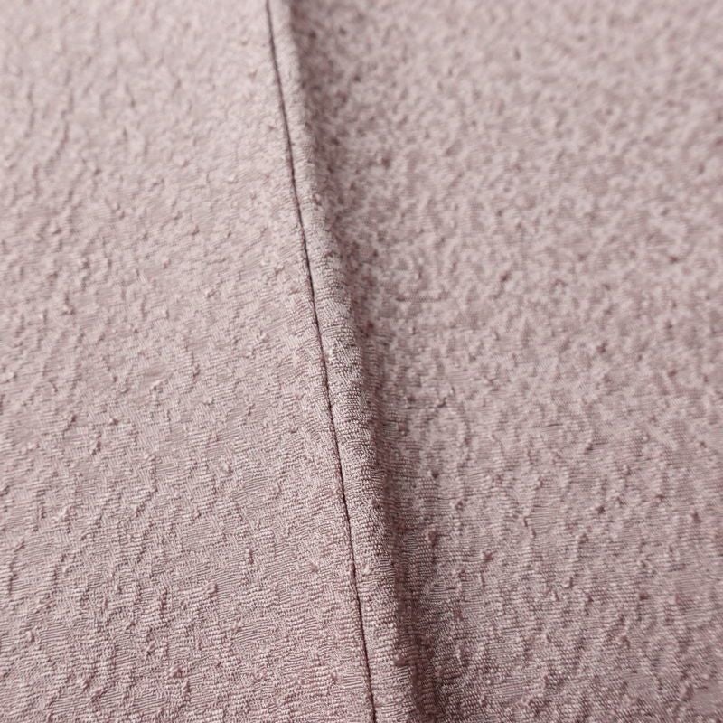 色無地 一つ紋付き 正絹 無地 袷仕立て 身丈152cm 裄丈63.5cm リサイクル着物 着物 お茶会 フォーマル 紫・藤色_画像9