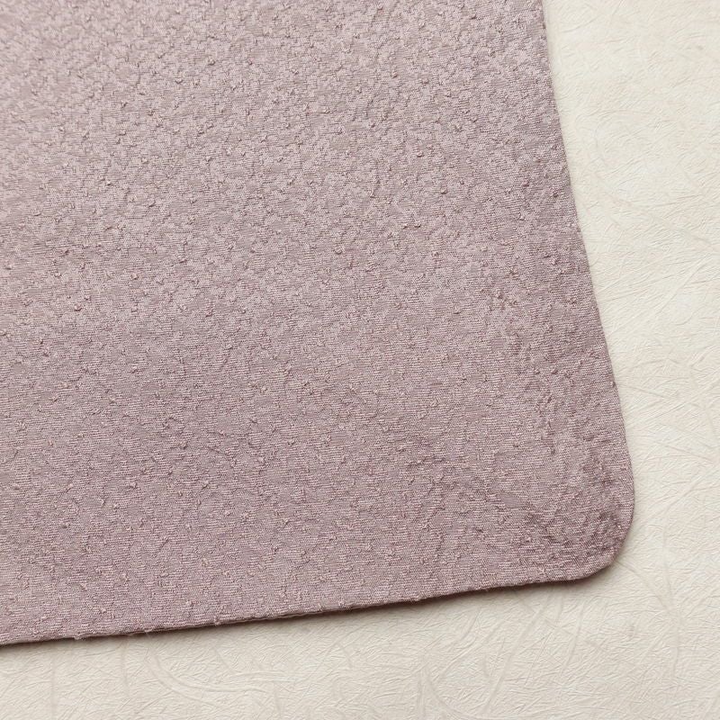 色無地 一つ紋付き 正絹 無地 袷仕立て 身丈152cm 裄丈63.5cm リサイクル着物 着物 お茶会 フォーマル 紫・藤色_画像14