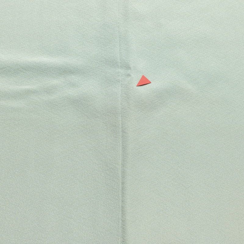 訪問着 落款入り 縮緬 一つ紋付き 正絹 風景柄 袷仕立て 身丈155cm 裄丈66cm リサイクル着物 着物 入学式 卒業式 七五三 お宮参り フォーマル 上品 青・紺_画像13