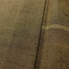 単衣 紬 バチ衿仕立て 正絹 縞柄・線柄 単衣仕立て 身丈149cm 裄丈62cm リサイクル着物 着物 モダン 紬着物 黄・黄土色_画像11