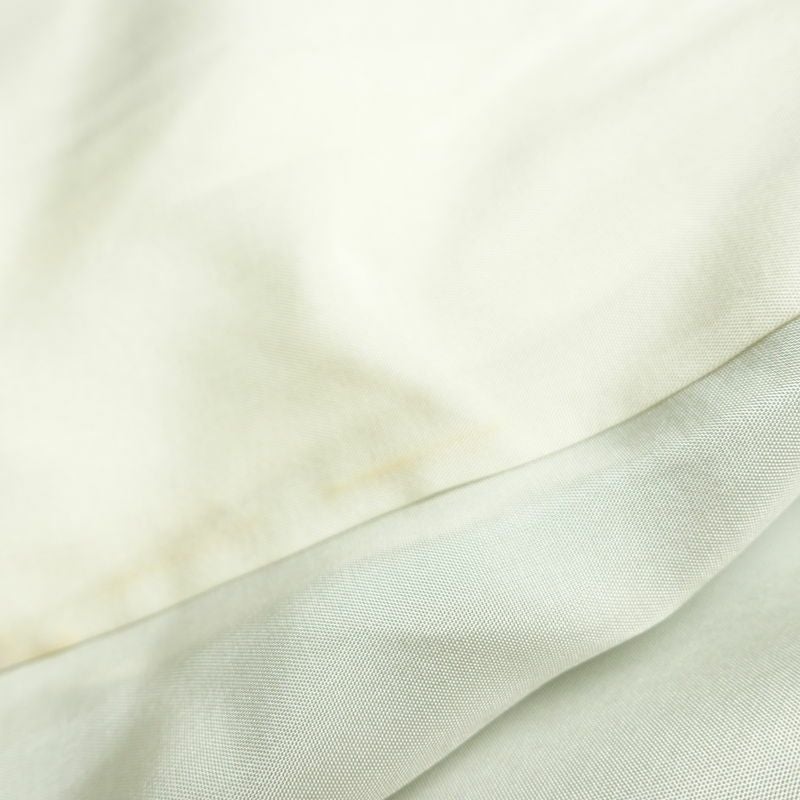 小紋 正絹 きもの志麻 木の葉・植物柄 袷仕立て 身丈161.5cm 裄丈64.5cm リサイクル着物 着物 シンプル ブルーグリーン 緑・うぐいす色_画像20