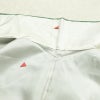 単衣 色無地 しつけ糸付き 一つ紋付き 正絹 古典柄 単衣仕立て 身丈158cm 裄丈63cm リサイクル着物 着物 緑・うぐいす色_画像18