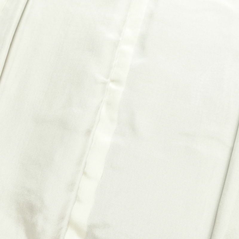 小紋 斉藤三才 落款入り 縮緬 一つ紋付き 正絹 その他の柄 袷仕立て 身丈155cm 裄丈64cm リサイクル着物 着物 紫・藤色_画像19