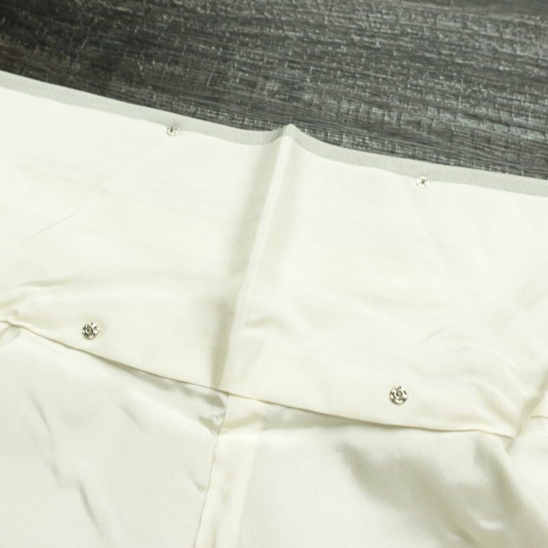 訪問着 落款入り 一つ紋付き 正絹 花柄 袷仕立て 身丈151.5cm 裄丈62.5cm リサイクル着物 着物 共八掛 入学式 卒業式 七五三 お宮参り フォーマル 上品 青・紺_画像20