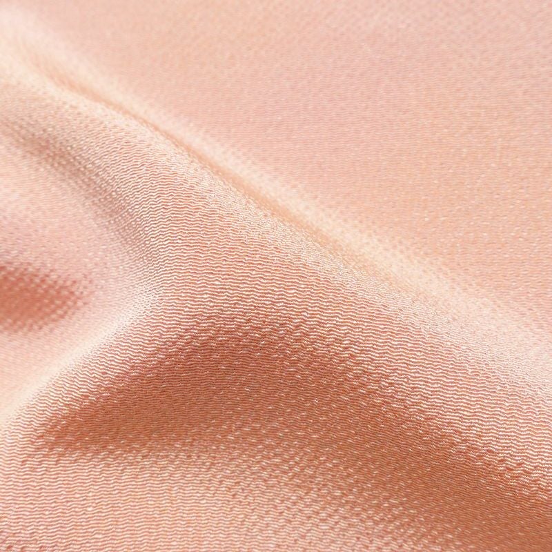 小紋 良品 しつけ糸付き 縮緬 一つ紋付き 正絹 その他の柄 袷仕立て 身丈165cm 裄丈67.5cm リサイクル着物 着物 ぼかし 入学式 七五三 お宮参り フォーマル シンプル ピンク_画像21