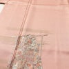 付け下げ 一つ紋付き 正絹 古典柄 袷仕立て 身丈162cm 裄丈67cm リサイクル着物 着物 刺繍 金彩 入学式 卒業式 七五三 お宮参り フォーマル ピンク_画像5