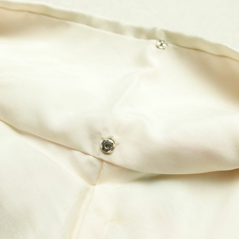 振袖 金駒刺繍 正絹 古典柄 袷仕立て 身丈160cm 裄丈66cm リサイクル着物 着物 孔雀 刺繍 箔 白_画像21