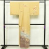 訪問着 正絹 古典柄 袷仕立て 身丈153cm 裄丈63cm リサイクル着物 着物 箔 金彩 入学式 卒業式 七五三 お宮参り フォーマル 上品 ベージュ_画像2