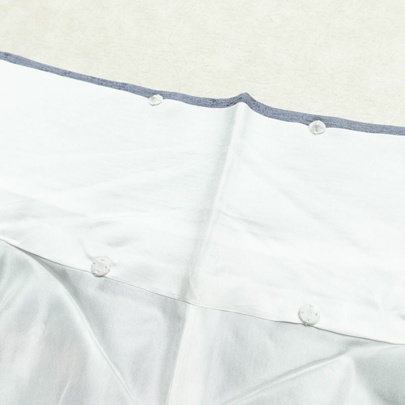 訪問着 良品 金駒刺繍 正絹 花柄 袷仕立て 身丈165.5cm 裄丈69cm リサイクル着物 一部しつけ糸付き 着物 箔 入学式 卒業式 結婚式 七五三 パーティー お宮参り フォーマル 菊 くすみブルー くすみパープル 多色使い_画像21