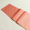 名古屋帯 太鼓柄 良品 正絹 幾何学柄・抽象柄 名古屋仕立て なごや帯 リサイクル帯 帯 箔 シンプル ピンク_画像16