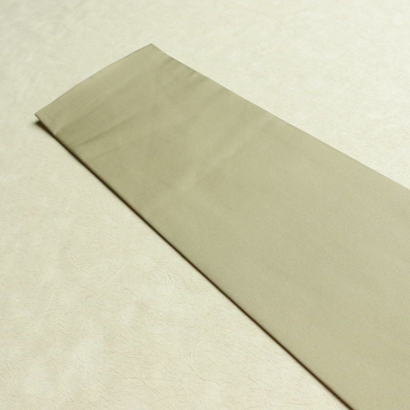 名古屋帯 太鼓柄 良品 雅生 落款入り 正絹 古典柄 名古屋仕立て なごや帯 リサイクル帯 一部しつけ糸付き 帯 金彩 シンプル 緑・うぐいす色_画像17