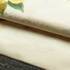 名古屋帯 太鼓柄 正絹 花柄 名古屋仕立て なごや帯 リサイクル帯 帯 刺繍 箔 椿 白_画像8
