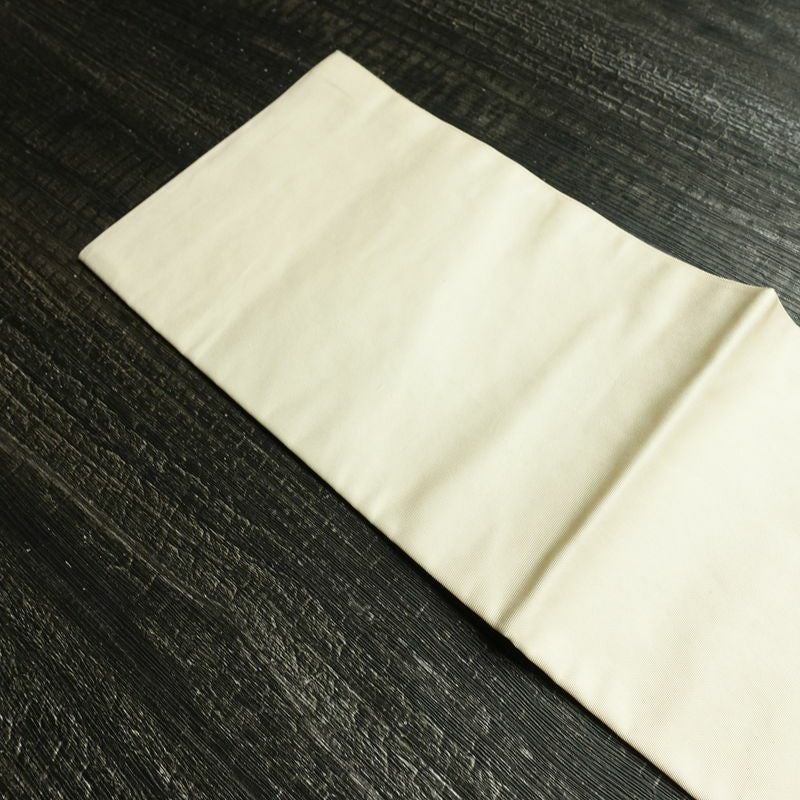 名古屋帯 太鼓柄 正絹 花柄 名古屋仕立て なごや帯 リサイクル帯 帯 刺繍 箔 椿 白_画像19