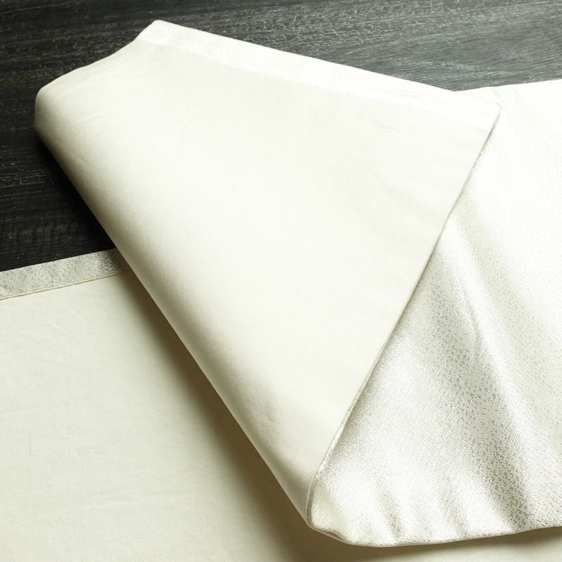 名古屋帯 太鼓柄 金駒刺繍 正絹 古典柄 通し仕立て なごや帯 リサイクル帯 帯 刺繍 箔 松 菊 金・銀_画像10