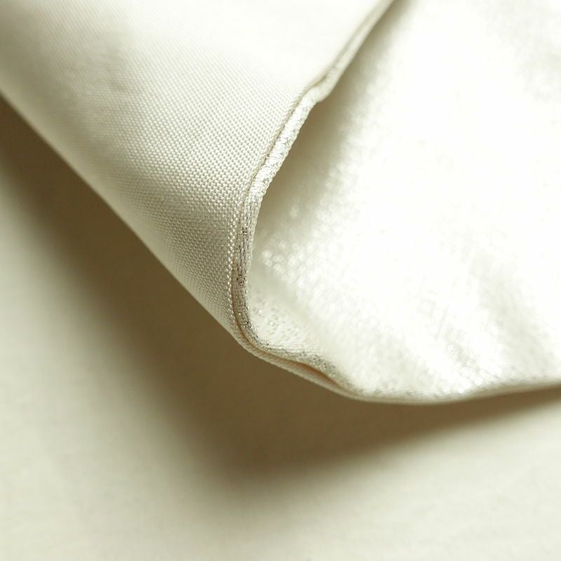 名古屋帯 太鼓柄 金駒刺繍 正絹 古典柄 通し仕立て なごや帯 リサイクル帯 帯 刺繍 箔 松 菊 金・銀_画像11