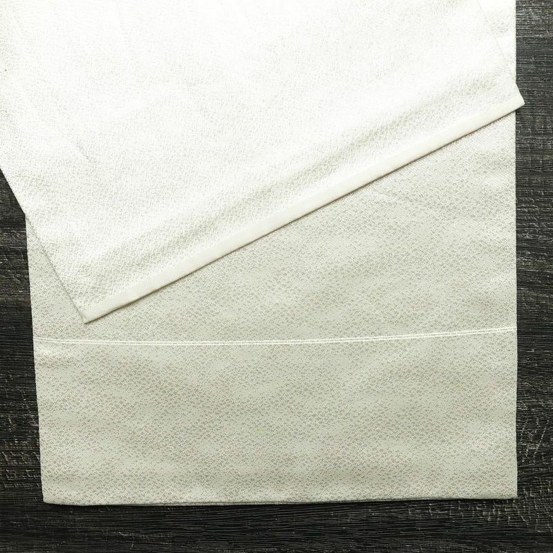 名古屋帯 太鼓柄 金駒刺繍 正絹 古典柄 通し仕立て なごや帯 リサイクル帯 帯 刺繍 箔 松 菊 金・銀_画像14