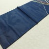 名古屋帯 太鼓柄 良品 夏用 金駒刺繍 正絹 幾何学柄・抽象柄 名古屋仕立て なごや帯 リサイクル帯 帯 刺繍 青・紺_画像8