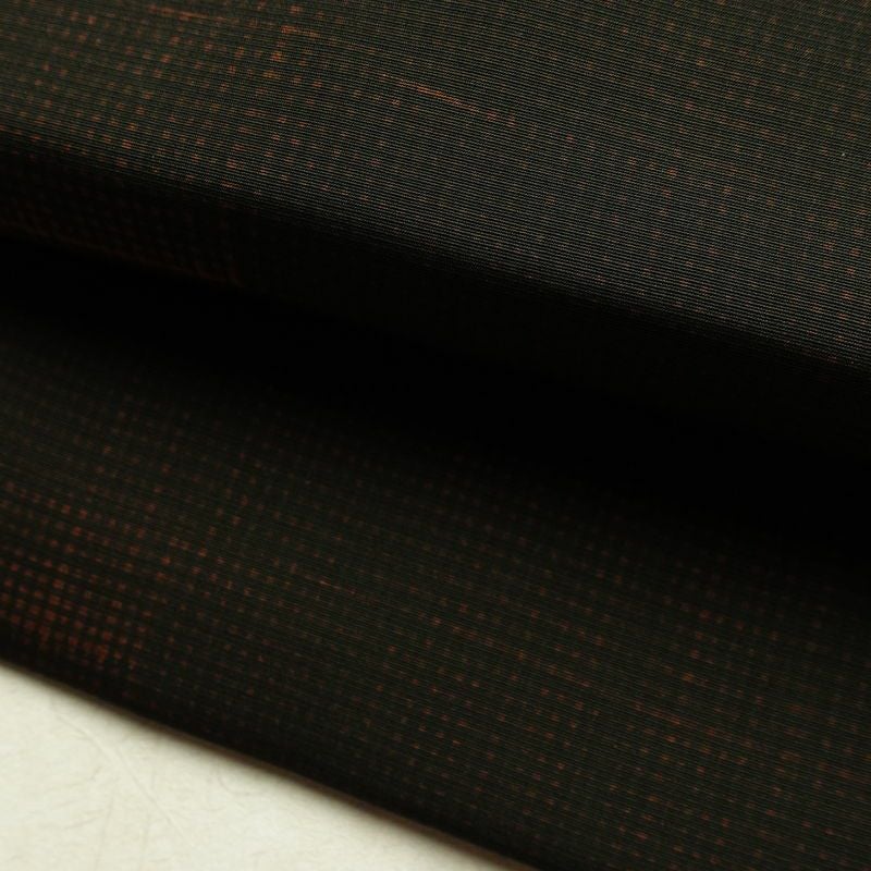 名古屋帯 全通柄 正絹 その他の柄 通し仕立て なごや帯 リサイクル帯 帯 モダン 茶_画像7