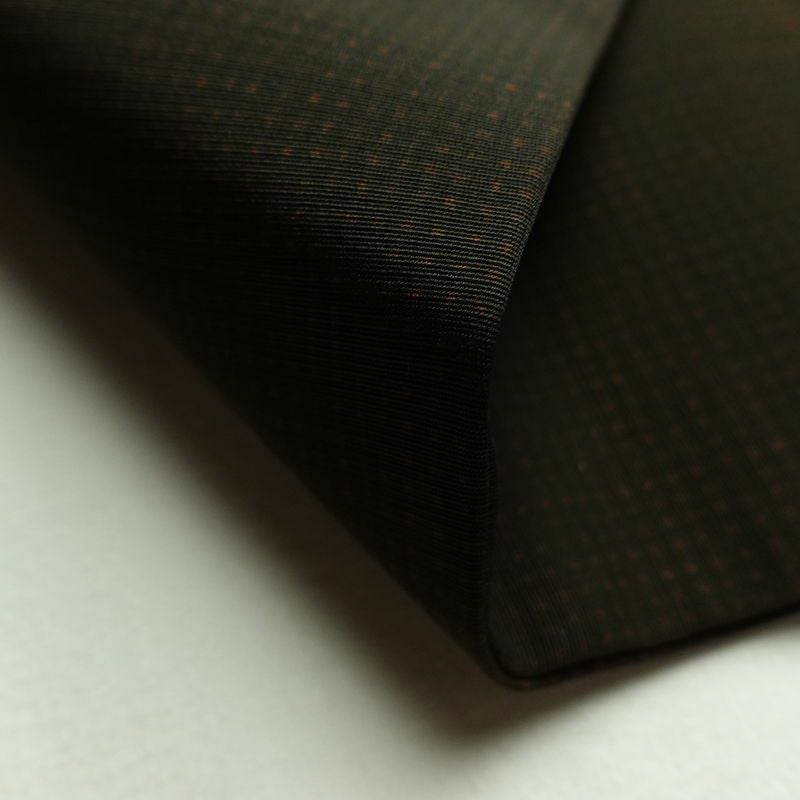 名古屋帯 全通柄 正絹 その他の柄 通し仕立て なごや帯 リサイクル帯 帯 モダン 茶_画像10