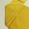 名古屋帯 太鼓柄 良品 正絹 風景柄 名古屋仕立て なごや帯 リサイクル帯 帯 金彩 黄・黄土色_画像20