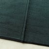 男性用 紬 着物 美品 羽織付き 2点セット しつけ糸付き アンサンブル 正絹 無地 袷仕立て 身丈136cm 裄丈67.5cm リサイクル着物 着物 青緑 緑・うぐいす色_画像10