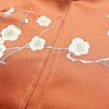 訪問着 美品 二代目清次郎 落款入り しつけ糸付き 正絹 花柄 袷仕立て 身丈161cm 裄丈62cm リサイクル着物 着物 共八掛 金彩 入学式 卒業式 七五三 お宮参り フォーマル 雀茶 茶_画像18