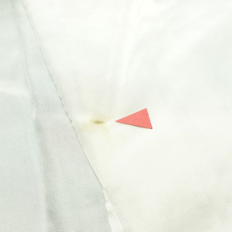 紬 しつけ糸付き 正絹 その他の柄 袷仕立て 身丈163cm 裄丈63.5cm リサイクル着物 着物 モダン 洒落 簪 かんざし 黒_画像18