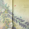 訪問着 良品 辻が花 しつけ糸付き 綸子 正絹 花柄 袷仕立て 身丈164.5cm 裄丈64cm リサイクル着物 着物 箔 共八掛 入学式 卒業式 七五三 お宮参り フォーマル 黄・黄土色_画像13