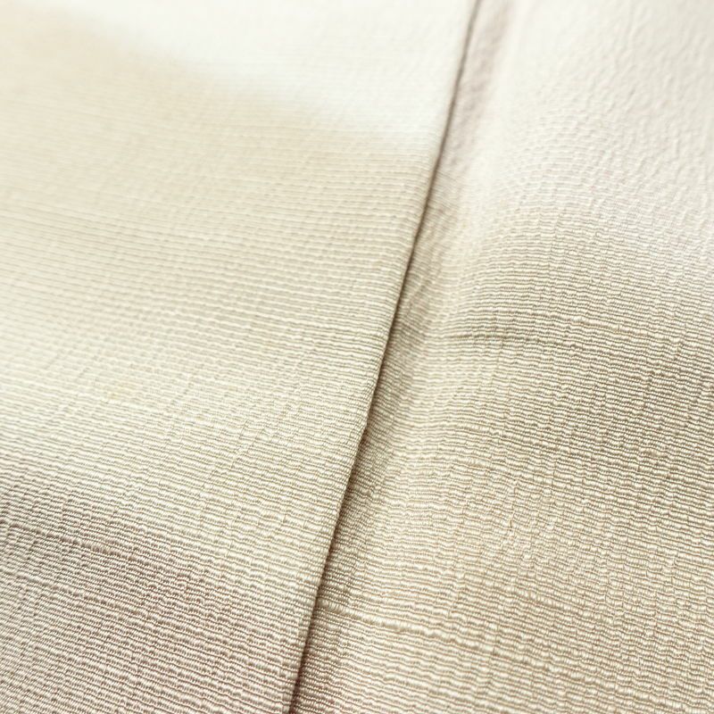 付け下げ 良品 民芸意裳紬 落款入り しつけ糸付き 正絹 流水・波柄 袷仕立て 身丈163.5cm 裄丈68.5cm リサイクル着物 着物 シンプル ピンク_画像8