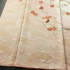 訪問着 落款入り 綸子 伊達衿付き 金駒刺繍 正絹 花柄 袷仕立て 身丈158.5cm 裄丈67cm リサイクル着物 着物 蝶 金彩 入学式 卒業式 七五三 お宮参り フォーマル ピンク_画像4