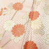 訪問着 落款入り 綸子 伊達衿付き 金駒刺繍 正絹 花柄 袷仕立て 身丈158.5cm 裄丈67cm リサイクル着物 着物 蝶 金彩 入学式 卒業式 七五三 お宮参り フォーマル ピンク_画像9