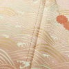 訪問着 落款入り 綸子 伊達衿付き 金駒刺繍 正絹 花柄 袷仕立て 身丈158.5cm 裄丈67cm リサイクル着物 着物 蝶 金彩 入学式 卒業式 七五三 お宮参り フォーマル ピンク_画像10