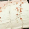 訪問着 落款入り 綸子 伊達衿付き 金駒刺繍 正絹 花柄 袷仕立て 身丈158.5cm 裄丈67cm リサイクル着物 着物 蝶 金彩 入学式 卒業式 七五三 お宮参り フォーマル ピンク_画像17