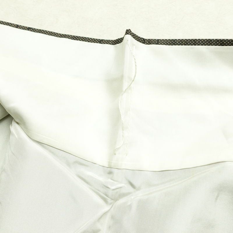 大島紬 良品 純泥染 証紙あり 正絹 古典柄 袷仕立て 身丈154cm 裄丈63cm リサイクル着物 着物 モダン 茶_画像20