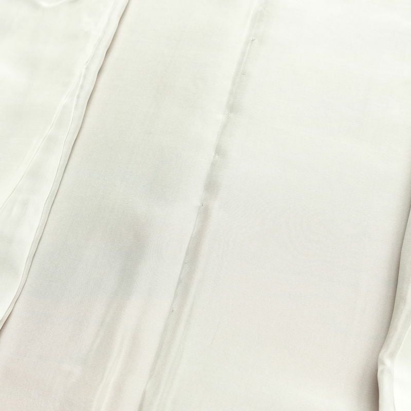 小紋 南部幸雄 落款入り 縮緬 総柄 正絹 風景柄 袷仕立て 身丈164.5cm 裄丈65cm リサイクル着物 着物 モダン 真赭色 ピンク_画像20