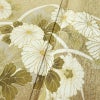 付け下げ 美品 正絹 花柄 袷仕立て 身丈160cm 裄丈65cm リサイクル着物 着物 金彩 入学式 卒業式 七五三 お宮参り フォーマル 黄・黄土色_画像7