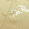付け下げ 美品 正絹 花柄 袷仕立て 身丈160cm 裄丈65cm リサイクル着物 着物 金彩 入学式 卒業式 七五三 お宮参り フォーマル 黄・黄土色_画像18