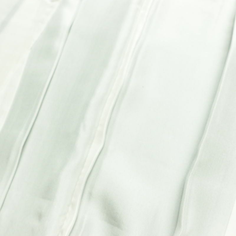 付け下げ 良品 しつけ糸付き 正絹 風景柄 袷仕立て 身丈153.5cm 裄丈63.5cm リサイクル着物 着物 箔 入学式 卒業式 七五三 お宮参り フォーマル 緑・うぐいす色_画像19