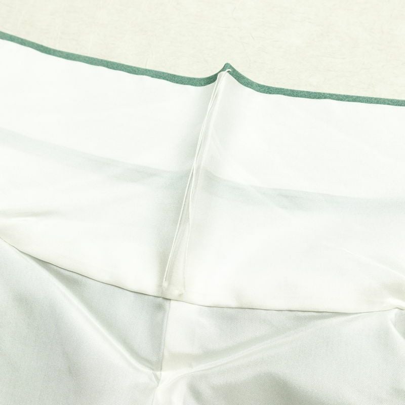 付け下げ 良品 しつけ糸付き 正絹 風景柄 袷仕立て 身丈153.5cm 裄丈63.5cm リサイクル着物 着物 箔 入学式 卒業式 七五三 お宮参り フォーマル 緑・うぐいす色_画像20