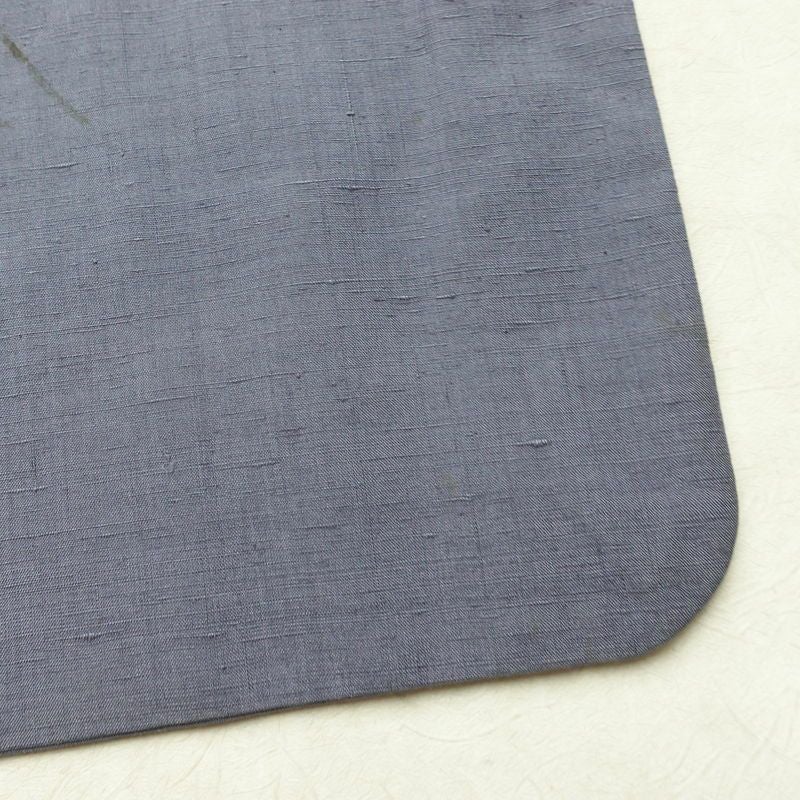 訪問着 一つ紋付き 正絹 花柄 袷仕立て 身丈153cm 裄丈63.5cm リサイクル着物 着物 モダン 紬地 紫・藤色_画像15