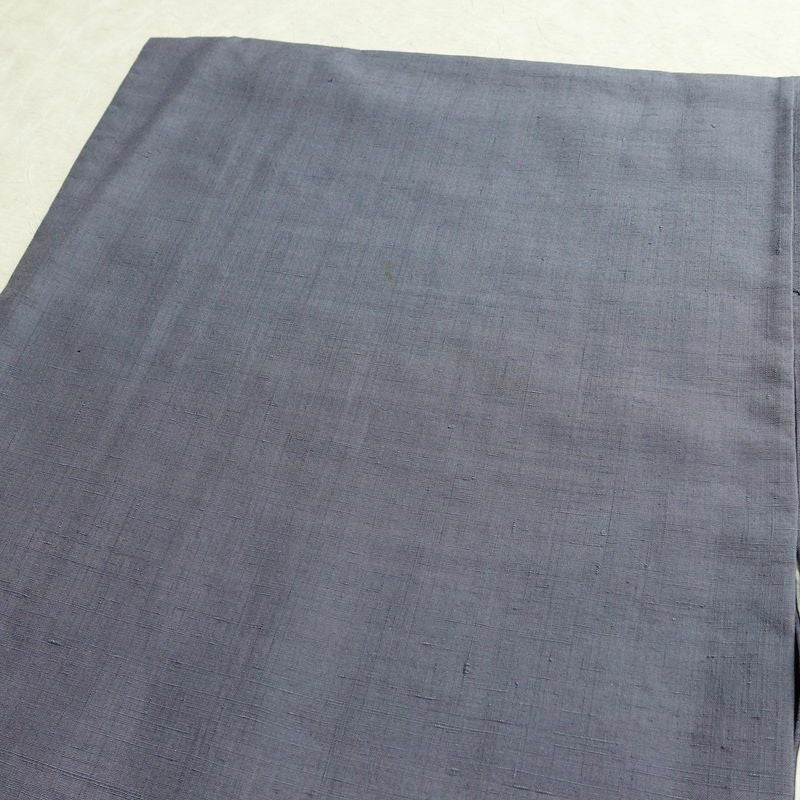 訪問着 一つ紋付き 正絹 花柄 袷仕立て 身丈153cm 裄丈63.5cm リサイクル着物 着物 モダン 紬地 紫・藤色_画像16