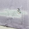 付け下げ 良品 落款入り 正絹 人物・動物柄 袷仕立て 身丈156cm 裄丈67.5cm リサイクル着物 着物 フォーマル 紫・藤色_画像13