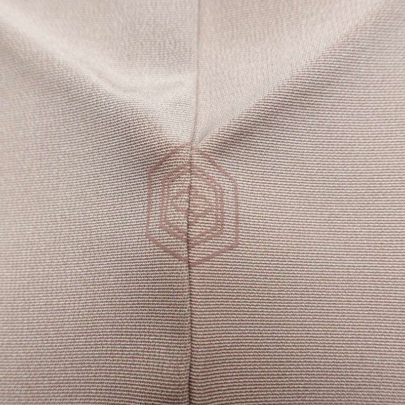 訪問着 一つ紋付き 正絹 その他の柄 袷仕立て 身丈155.5cm 裄丈65cm リサイクル着物 着物 箔 入学式 卒業式 七五三 お宮参り シンプル 上品 小豆・エンジ_画像13