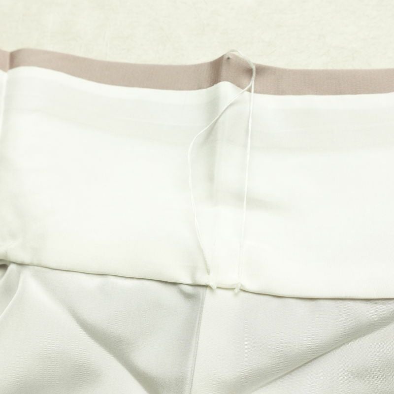 訪問着 一つ紋付き 正絹 その他の柄 袷仕立て 身丈155.5cm 裄丈65cm リサイクル着物 着物 箔 入学式 卒業式 七五三 お宮参り シンプル 上品 小豆・エンジ_画像20