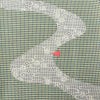 訪問着 良品 金田昇 落款入り しつけ糸付き 正絹 古典柄 袷仕立て 身丈161.5cm 裄丈65cm リサイクル着物 着物 入学式 卒業式 七五三 お宮参り フォーマル 緑・うぐいす色_画像7