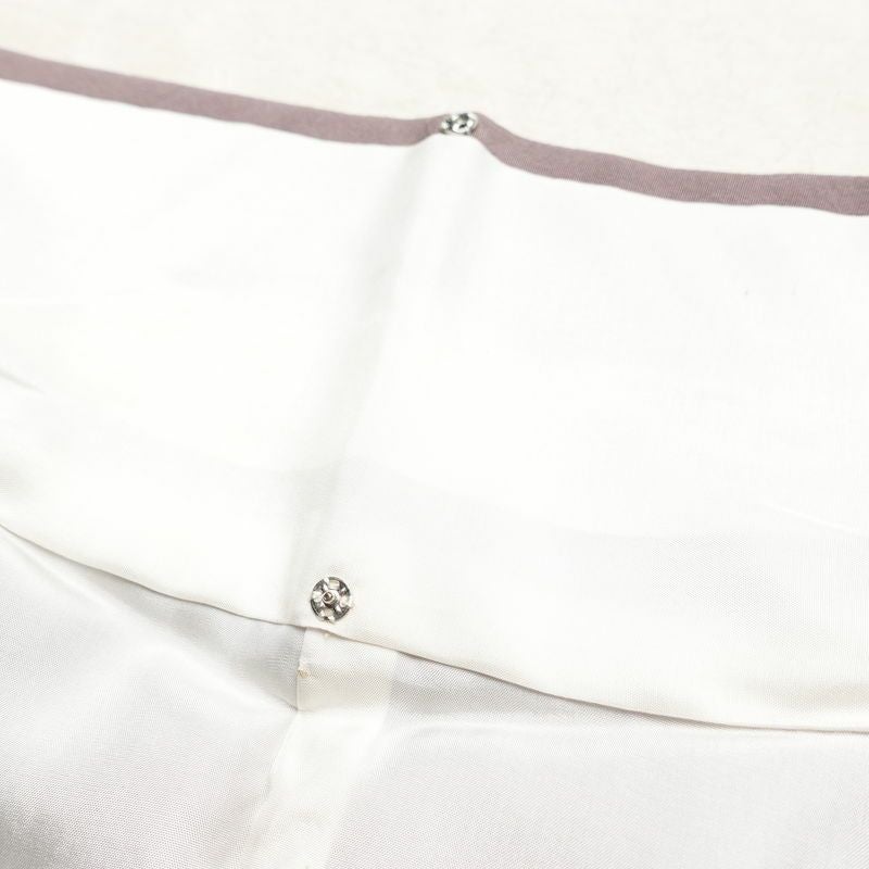 訪問着 落款入り 正絹 花柄 友禅 袷仕立て 身丈156.5cm 裄丈64.5cm リサイクル着物 着物 共八掛 入学式 卒業式 七五三 お宮参り フォーマル 紫・藤色_画像22