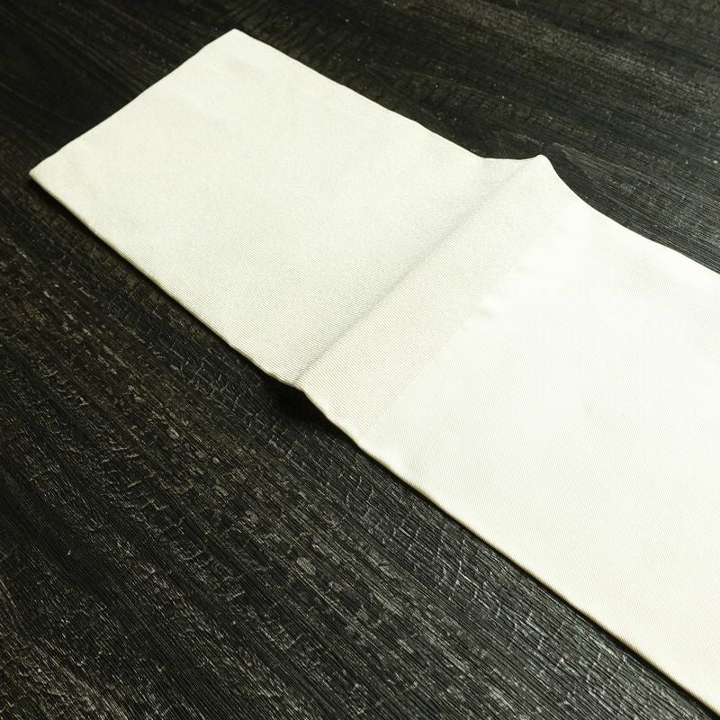 名古屋帯 太鼓柄 正絹 花柄 名古屋仕立て なごや帯 リサイクル帯 帯 シンプル 上品 白_画像17