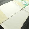 名古屋帯 太鼓柄 正絹 花柄 通し仕立て なごや帯 リサイクル帯 帯 シンプル 白_画像7