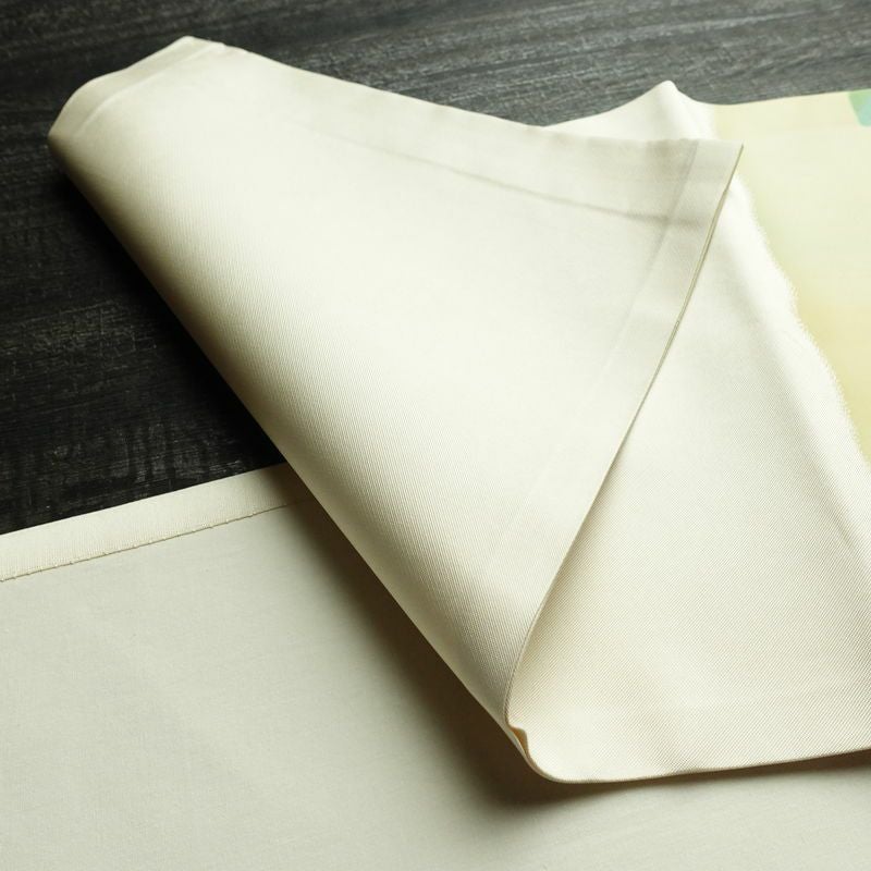 名古屋帯 太鼓柄 正絹 花柄 通し仕立て なごや帯 リサイクル帯 帯 シンプル 白_画像8