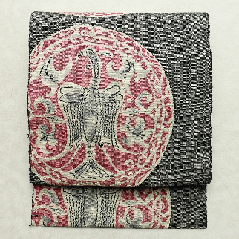 振袖 良品 金駒刺繍 正絹 古典柄 袷仕立て 身丈166.5cm 裄丈66.5cm